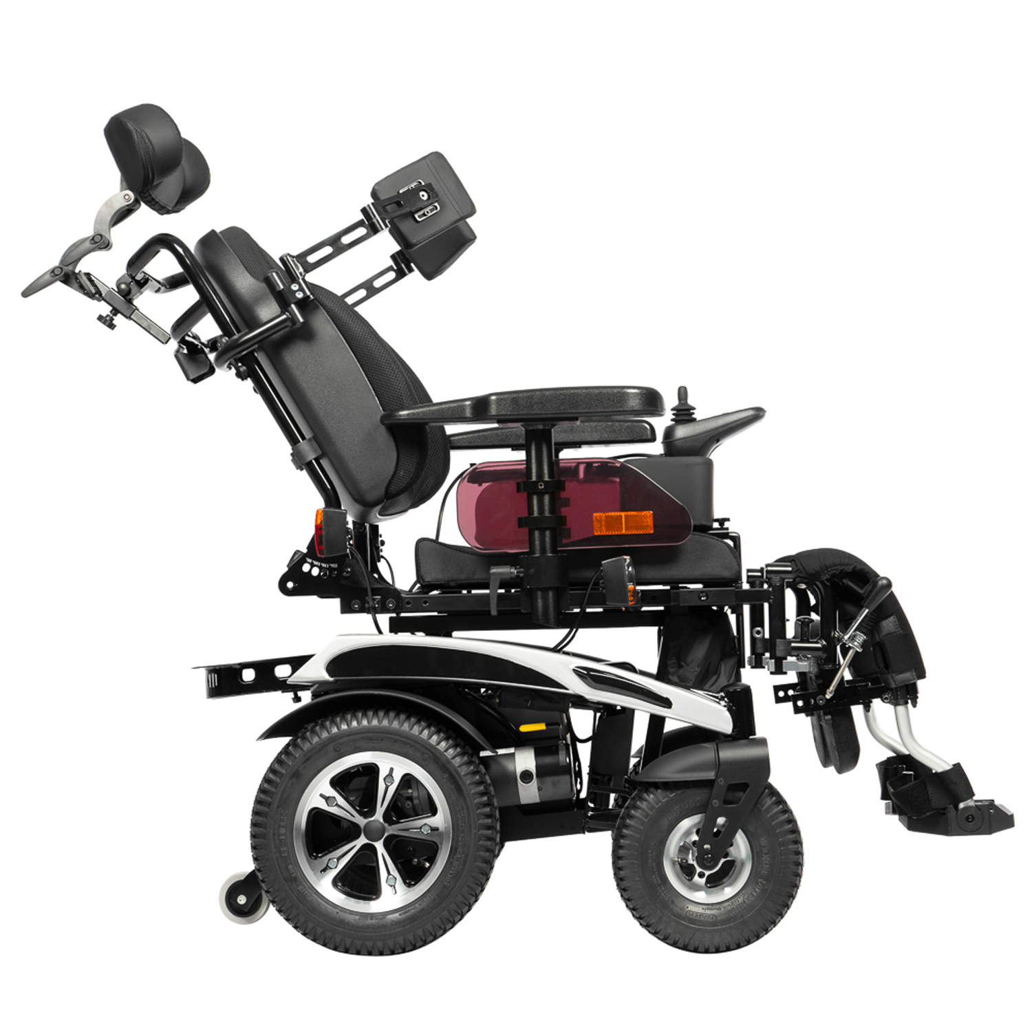 Кресло-коляска инвалидная ORTONICA Pulse 350 с электроприводом, до 150кг (ширина сиденья 40,5см) - 4